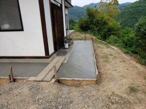 生コン打設