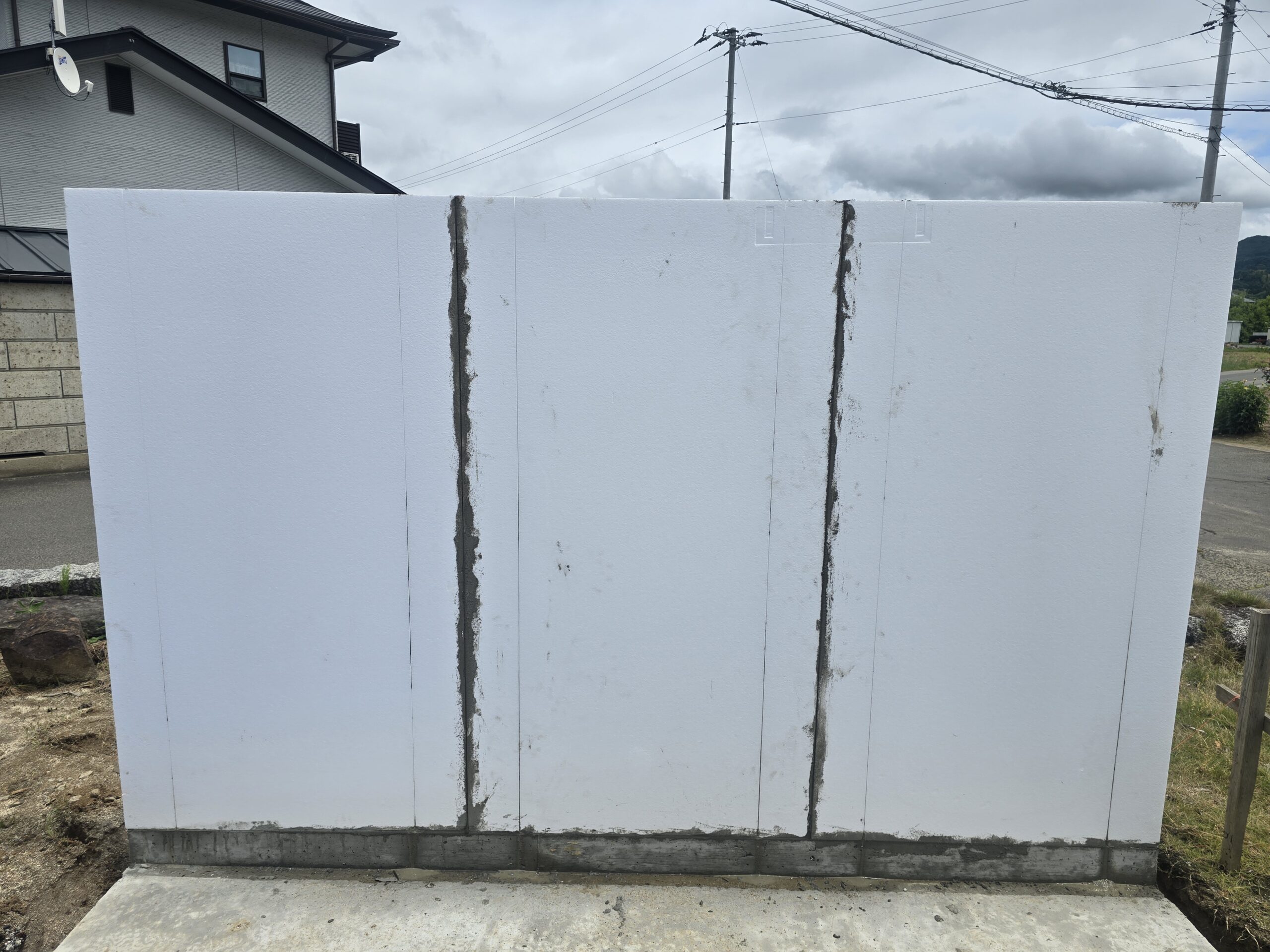 特殊発砲スチロール建て込み